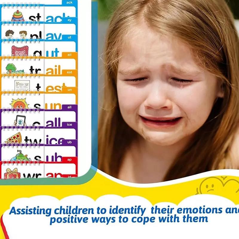 Reading Cards 30 Read And Rhyme Flipbooks Word Family Build Books Flash Cards Kindergarten Vocabulary Educational Reading Game