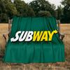Subway Flannel Blanket, Use for Birthday/Holiday Gift, Soft Blanket for Sofa/Bed/Camping/Office/Tourism Use,All Seasons