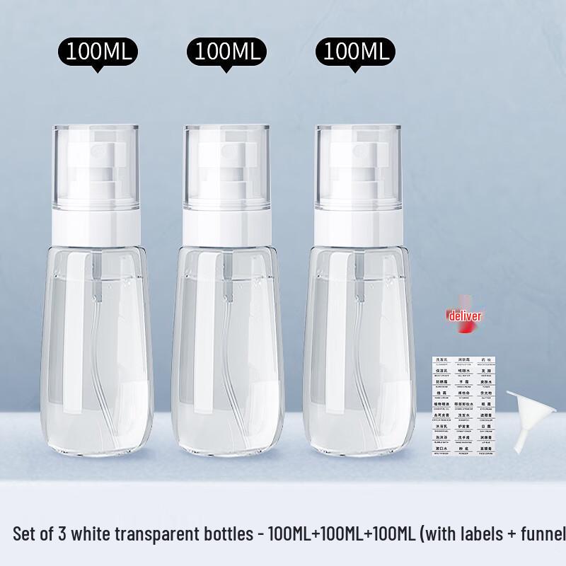 Ultra-Fine Mist Travel Spray Bottle