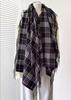 New British Plaid Scarf Schoolgirl Couple Versatile Winter Fringed Shawl Warm Jinjing