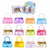 Glitter Filling Purse Fidget Toy Mini Squishy Toy Prize Box Toys  Jelly Handbag Toy