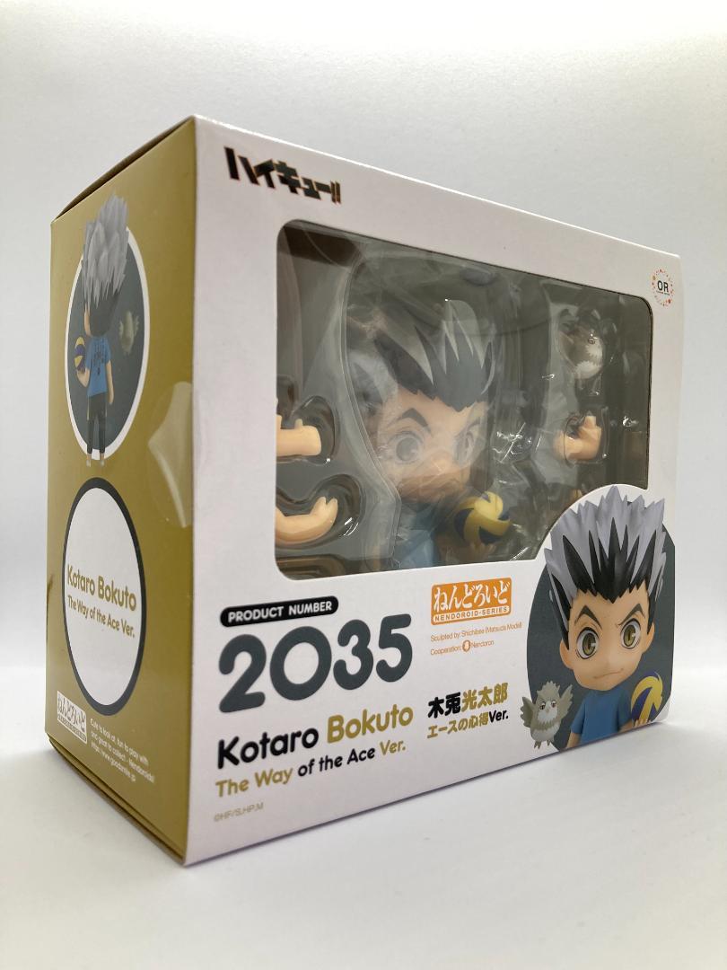 

[Б/У] Nendoroid Haikyuu Котаро Бокуто Версия Мудрость аса . с бонусным фоновым листом