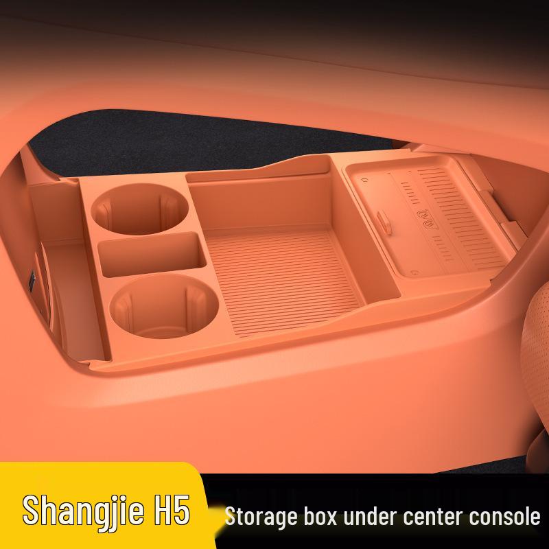 Modified Shangjie H5 Center Console Lower Storage Box Accessory