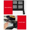 Car Roof Cargo Net with Mesh Access Panel and Mounting Hardware for Soft Item Storage In Cars SUVs and MPVs Daily Use