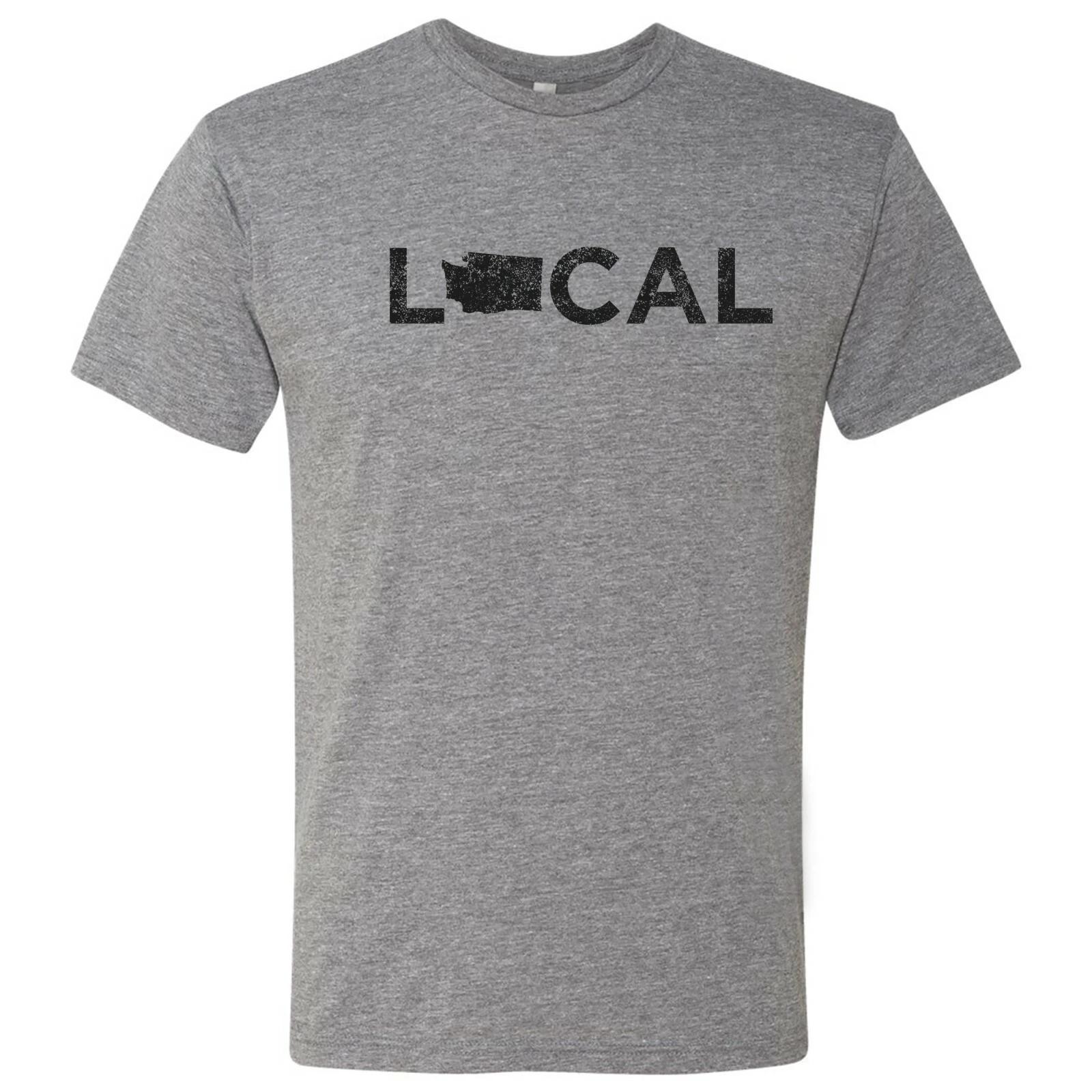 Washington Local - USA State Pride Canvas Triblend T Shirt - Premium Heather 2XL