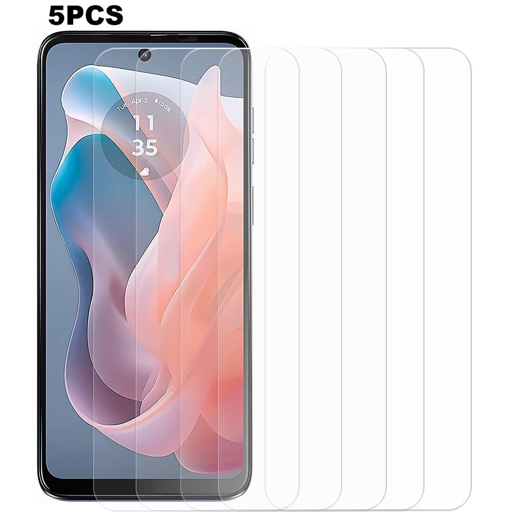 5PCS For Motorola Moto G Play (2024) 4G Tempered Glass Screen Protector 0.3mm 2.5D Film