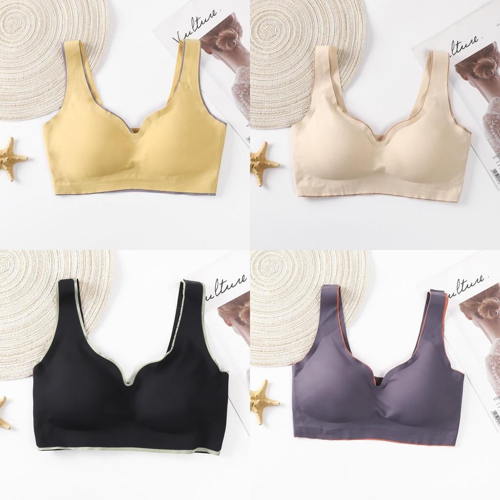 Nylon Sports Bras For Women With Seamless Breathable Design For Yoga And Sleep
