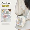 Japanese Transparent Ita Bag: Versatile Small Capacity Crossbody Shoulder Bag for Women