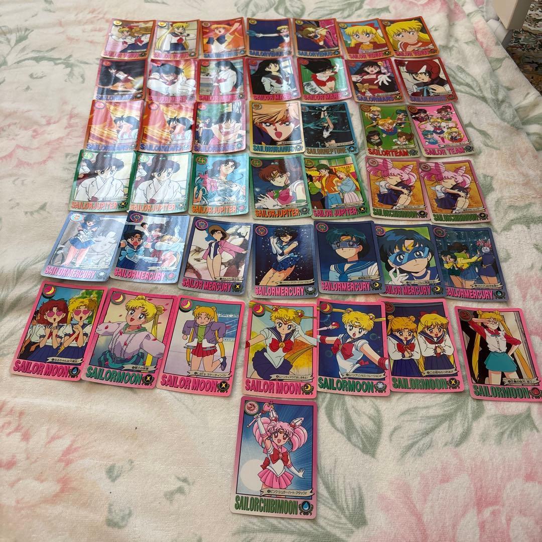 Sailor Moon AMADA Continuous Win PP Card 43 pieces At that time