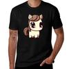 Horse Kawaii TShirt Classic Graphic Short Sleeve Top