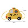 Cute PU Leather Children's Shoulder Bag 3D Splicing Crossbody Bag Cartoon Car Shape Handbag for