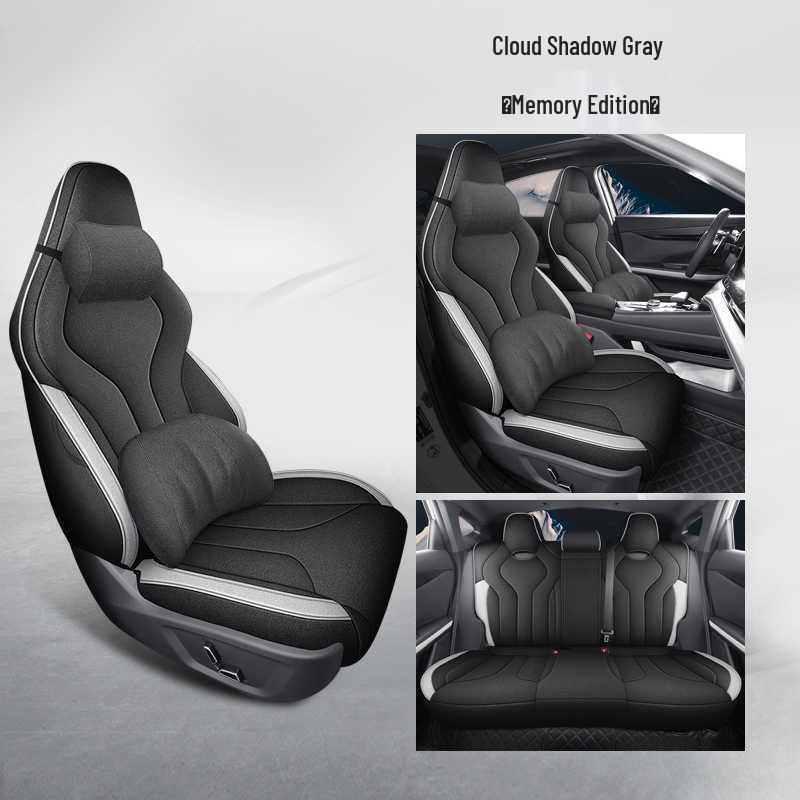 All-Season Breathable Linen Seat Covers for Changan Uni-V 2023-2025, Full Coverage Cushions