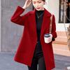 Women's High-End Woolen French Coat for Spring & Autumn 2026: Petite, Versatile Design