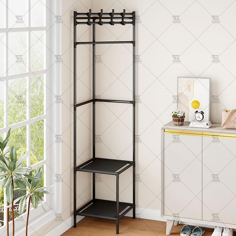 Home Youxin Corner Storage Shelf for Clothes and Hats - Dustproof, Elegant, and Space-Saving Design