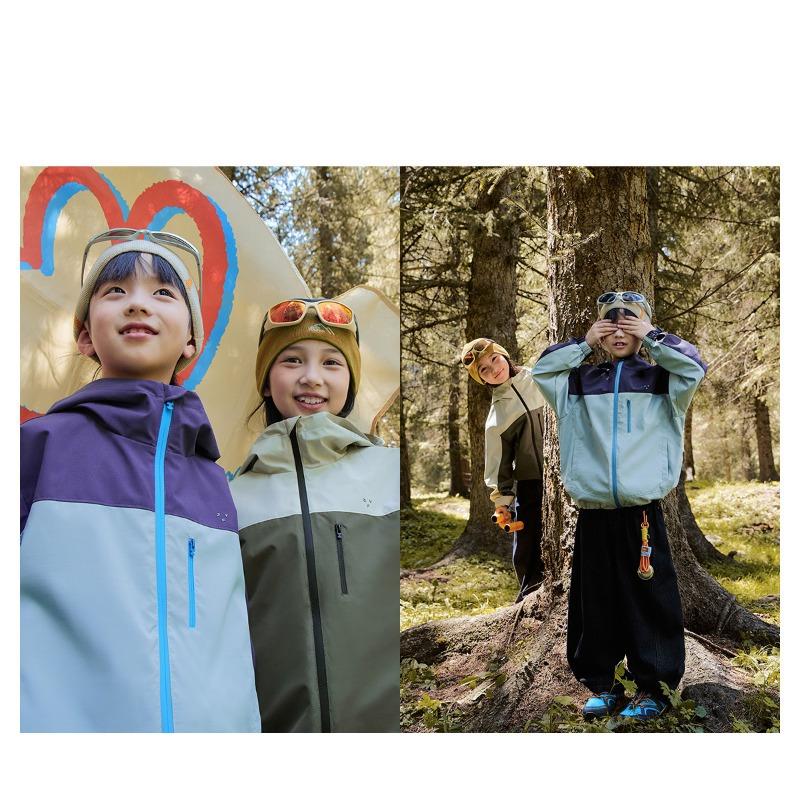 Boys Casual Waterproof Jacket Spring Autumn Kids Outdoor Coat