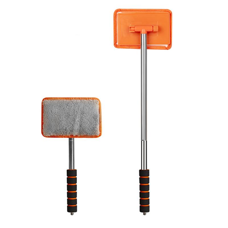 SEAMETAL 1pc Car Windshield Cleaning Brush with Long Handle Wiping Tool for Cleaning and Protecting Windshield
