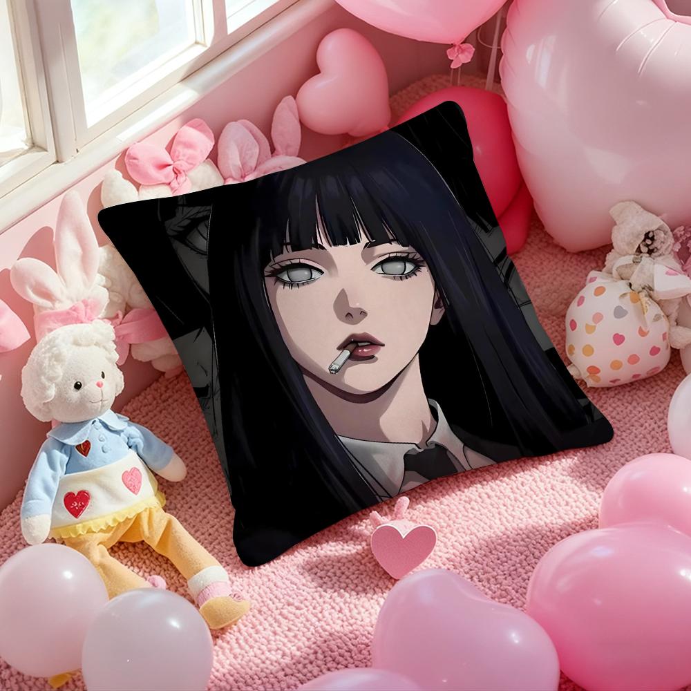 Cool HHyuga HHinata Pillow Case Soft Plush Fabric DoubleSided Printed Cushion Cover Warm Winter Sofa Pillow Case