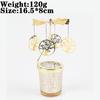 Love Wedding Candle Holders Snowflake Deer Fairy Rotating Candlestick Metal Tray Romantic Home Decoration Christmas Ornament