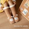 Winter Cartoon Floor Socks Non-slip Cotton Socks Cute Sock Slippers  Men