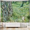 Natures Canvas Tapestry  Lush Forest  Vibrant Fields  Unique Wall Art for Home Decor Living Room  Art Lover Gift