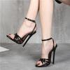 Hej Si Mey 14cm 15cm Ekstremalnie Wysokie Obcasy Damskie Sandały Seksowne Luksusowe Fetyszowe Obcasy Japonki Letnie Buty Damskie Buty do Tańca Ślubne