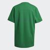 Adidas Letter Print Logo Sports Casual Pullover Short Sleeve T-Shirt Women T-Shirt Green HI6111