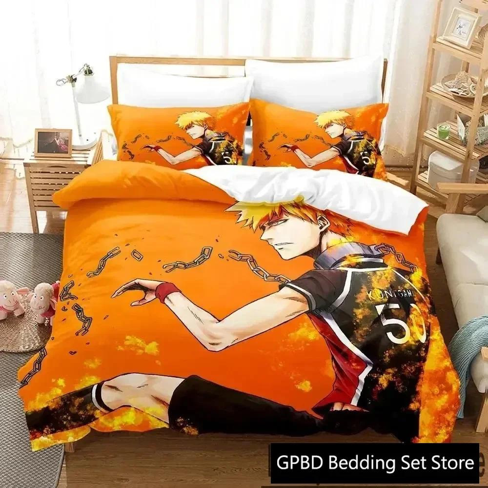 

3D Print Anime Blue Lock Beding Set Young Boys Young Girls Twin Quen King-Sized Dimensionsd Dimensions Soft Duvet Cover Pilowcase Bed boys Adult 100*200cm Single