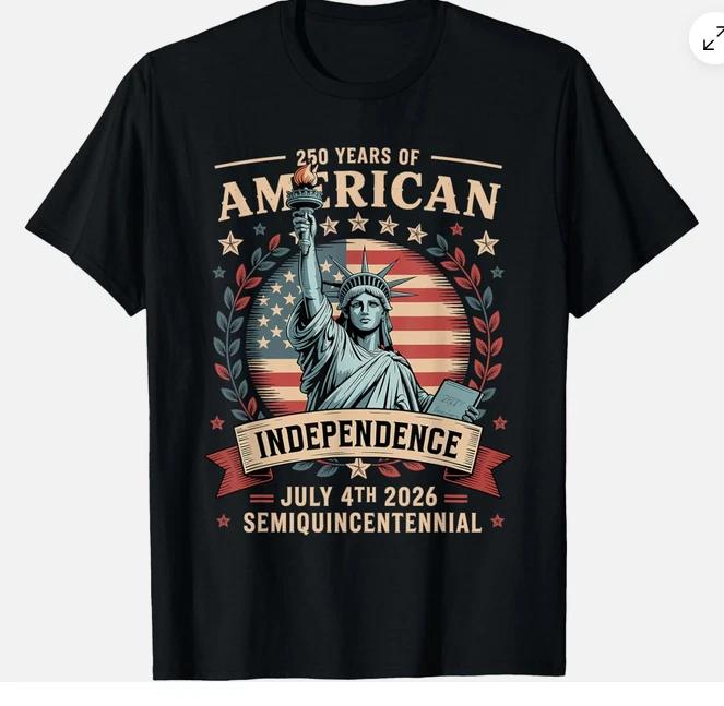 America 250th Anniversary 250 Years America Unisex Tshirt S