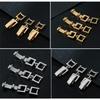 5Pieces Foldover Extension Jewelry Clasp Necklace Bracelet Extenders Craft Jewelry Making Supplies Easy To Use