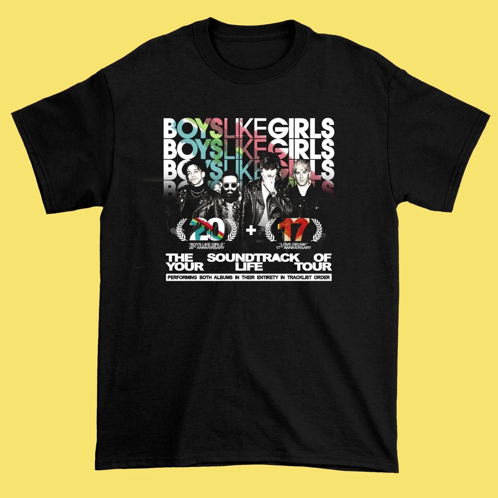Boys Like Girls announce The Soundtrack of Your Life 2026 Tour Shirt S