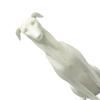 3D Printed Huibiti Dog Figurine, Simulated Sitting Dog Shape Model, Delicate Hair Texture, One-Piece Molding, Mini Desktop Ornament Gift for Dog