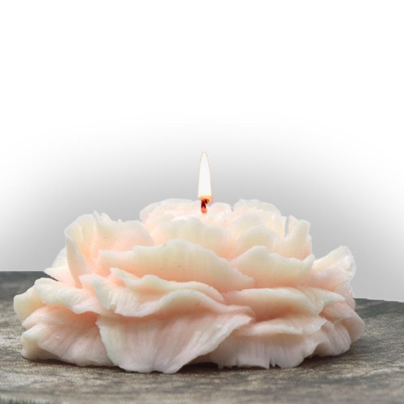 Stereo Peony Mold Resin Epoxy Crafts DIY Ornament Jewelry Candle Making Tool