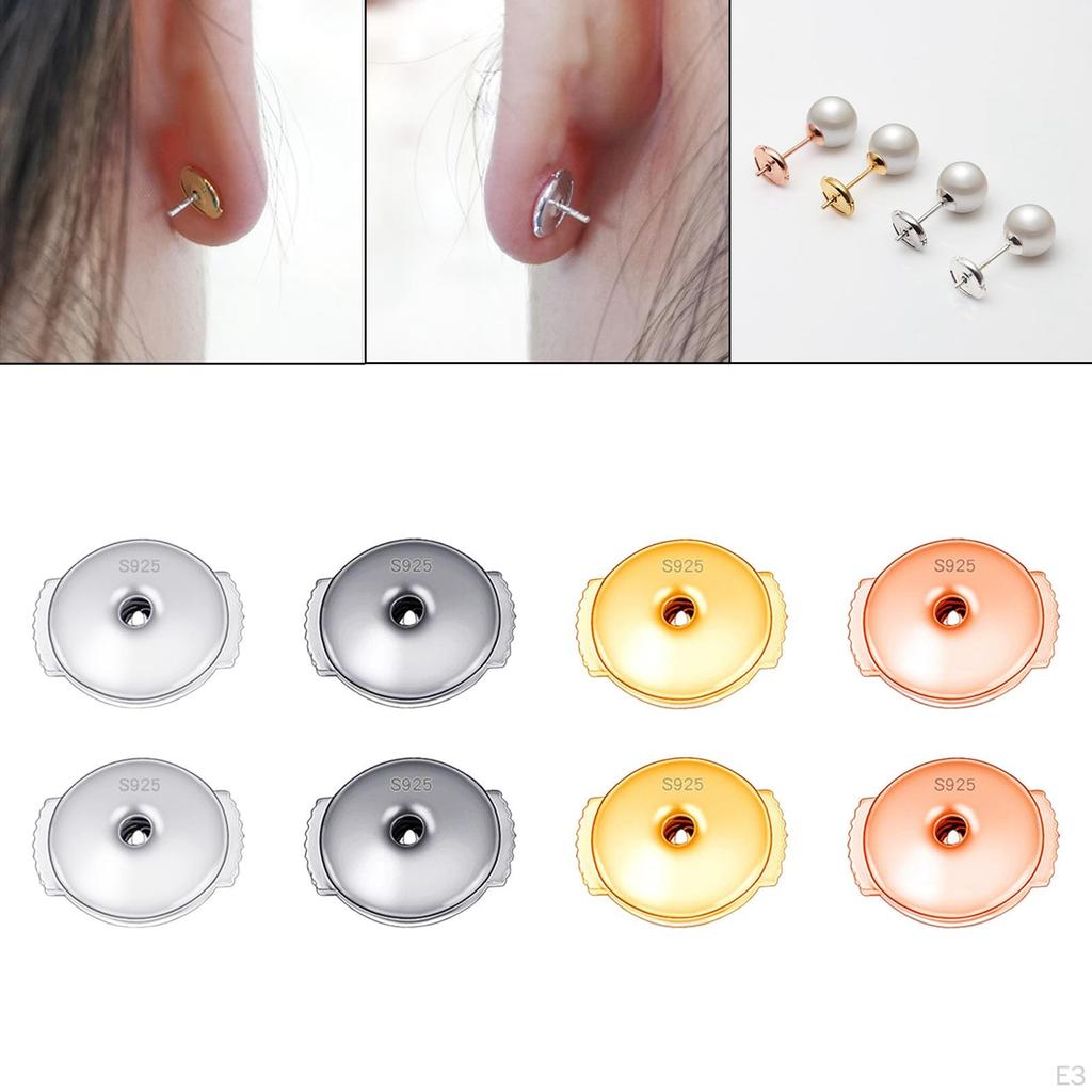 Chiusure per Orecchini Accessori Gioielli Tappi per Orecchini per Perni