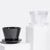 Haskoss B75 Wave Coffee Dripper with Crystal Eye Coffee Filter for Consistent Coffee Coffee, Clear
