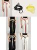 Fashion Solid Color Round Buckle Decoration Women Casual Belt For Daily Wear