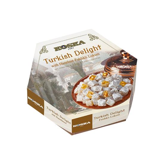 

Коска Традиционный рахат-лукум с фундуком 250 гр