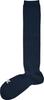 Zett Color Long and Navy Sizes Sizes 3-Pair Socks, Undersocks, Socks, Knee-High Socks, (2900), BK03CL, 24-27cm