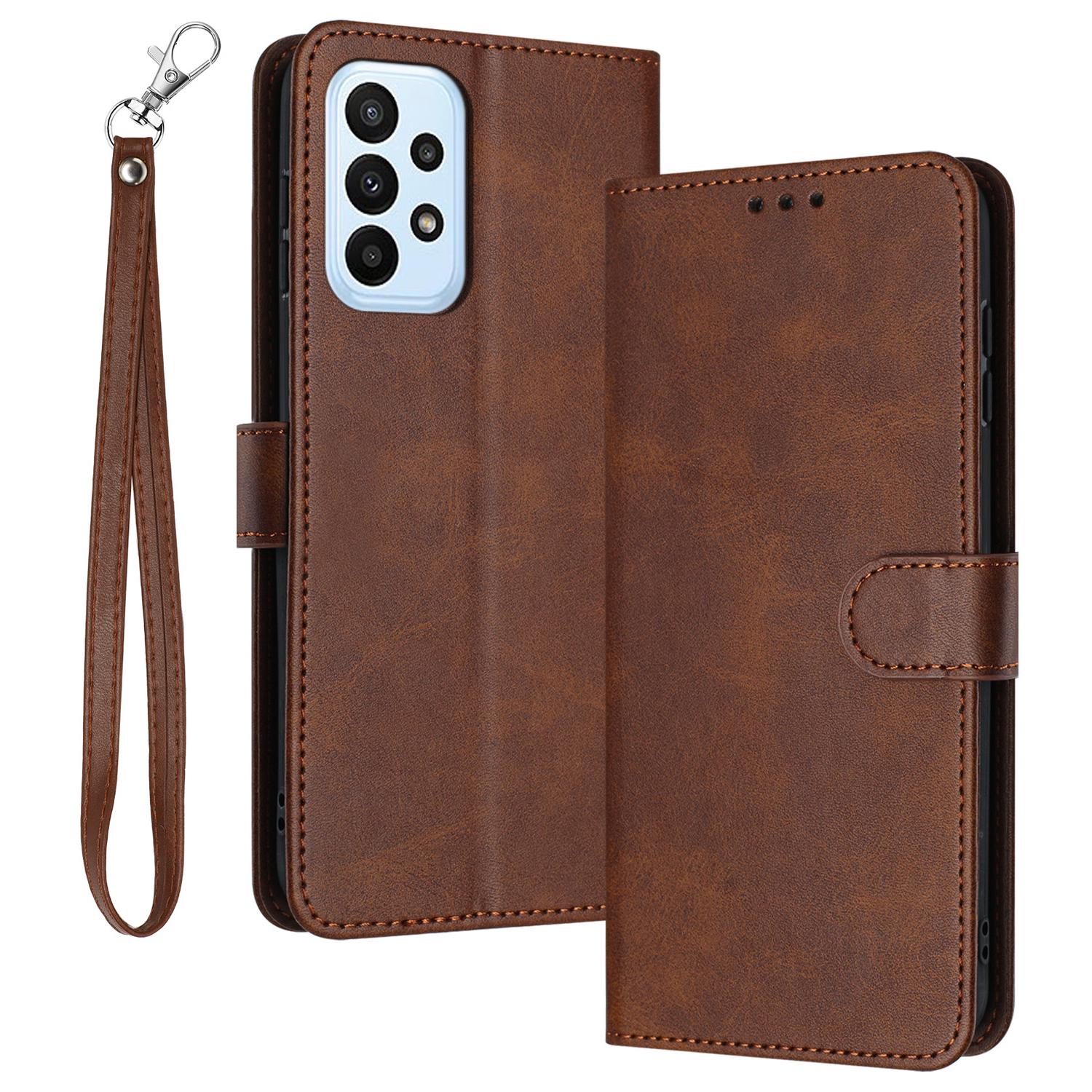 

Чехол для Samsung Galaxy A53 5G, чехол-подставка для телефона, оптовый поставщик мобильных аксессуаров, кошелек из искусственной кожи Brown