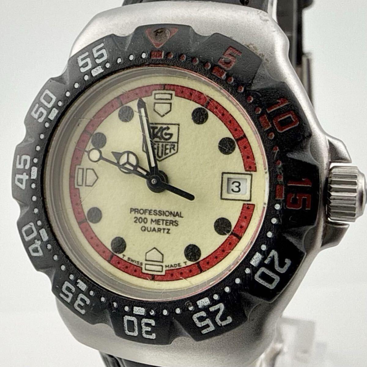 Used TAG HEUER 371.508 Formula 1 Ladies Watch Quartz Working Item Battery Replaced [T441]