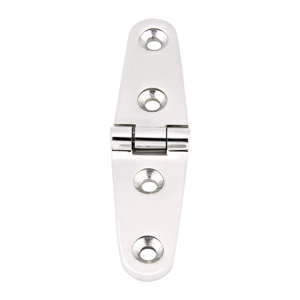 Marine Boat Cabin Door Stainless Steel Hatch Flush Door Hinge Replacement 103 * 27mm