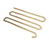 8 Speed Bike Chain 116 Links Gold Electroplating Steel Road Bike Chain with Chain Connector for Outdoor Cycling