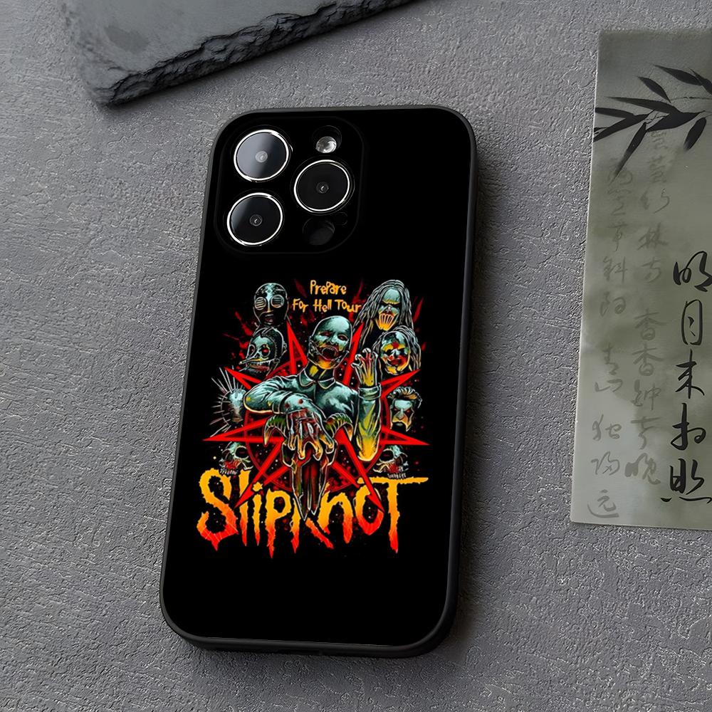 

S-Slipknots Phone Case Funda For Iphone 13 17 16 11 15ProMax 14 12 Pro Xs Max Mini Xr X 7 8 6 6s Plus Covers iPhone 15 Pro Max