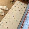 Kids Star Rug, Colorful Non-Slip Short Pile Carpet for Bedroom, Bedside Playroom, Soft Floor Decor