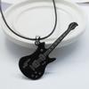 For Men Music Leather Punk Rock Sweater Chain Fashion Accessories Clavicle Chain Necklaces Jewelry