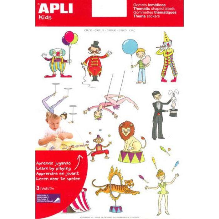 Gommettes - Le cirque x 45