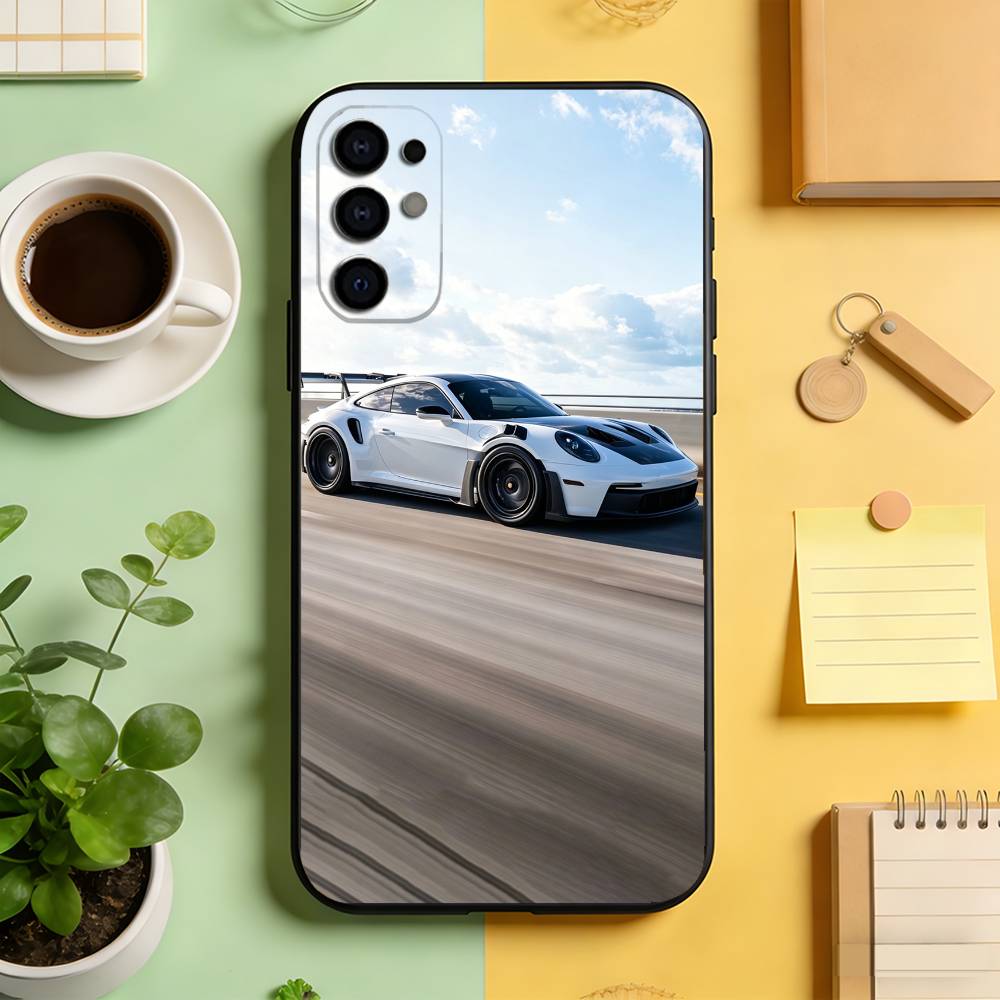 Чехол для телефона GT3 RS Черный Силиконовый Мягкий Для Samsung S25,S24,S21,S22,S23,S30,Ultra,S20,Plus,Fe,Lite Samsung S20fe