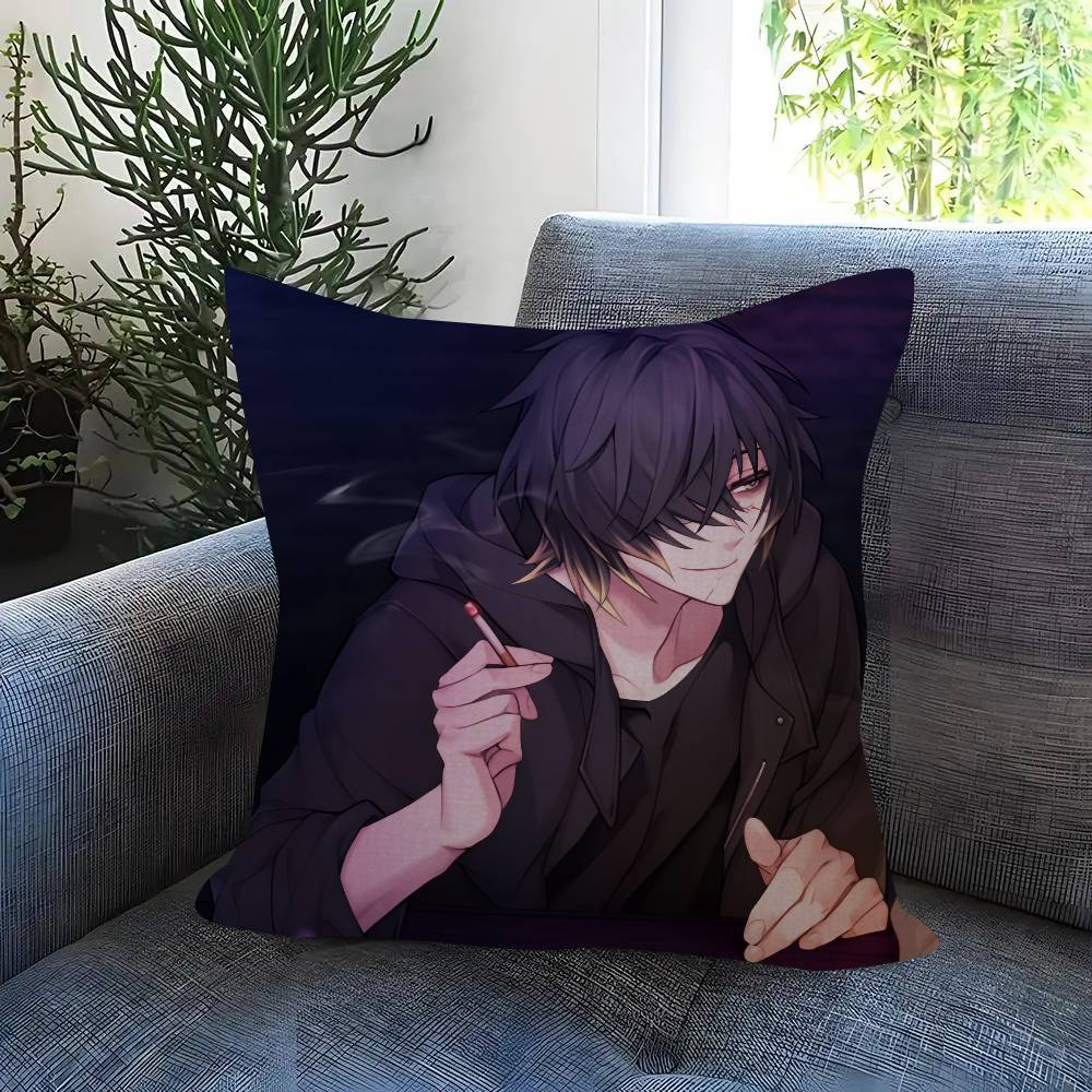 Anime Towa S-Slow D-Damage Personalized Picture Text Home Decorative Pillows Household Gifts 45X45Cm