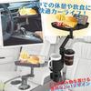 VICHE CATT Car Drink Holder with Cup Adjustable Car Accessories Tray, 2-Cup Holder, Height, (Black)