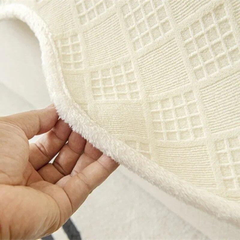 Soft Plaid Sofa Mat Towel Living Room Universal L Shape Sofa Cover Non-Slip Kids Pets Anti-Dust Couch Cushion Slipcover Home