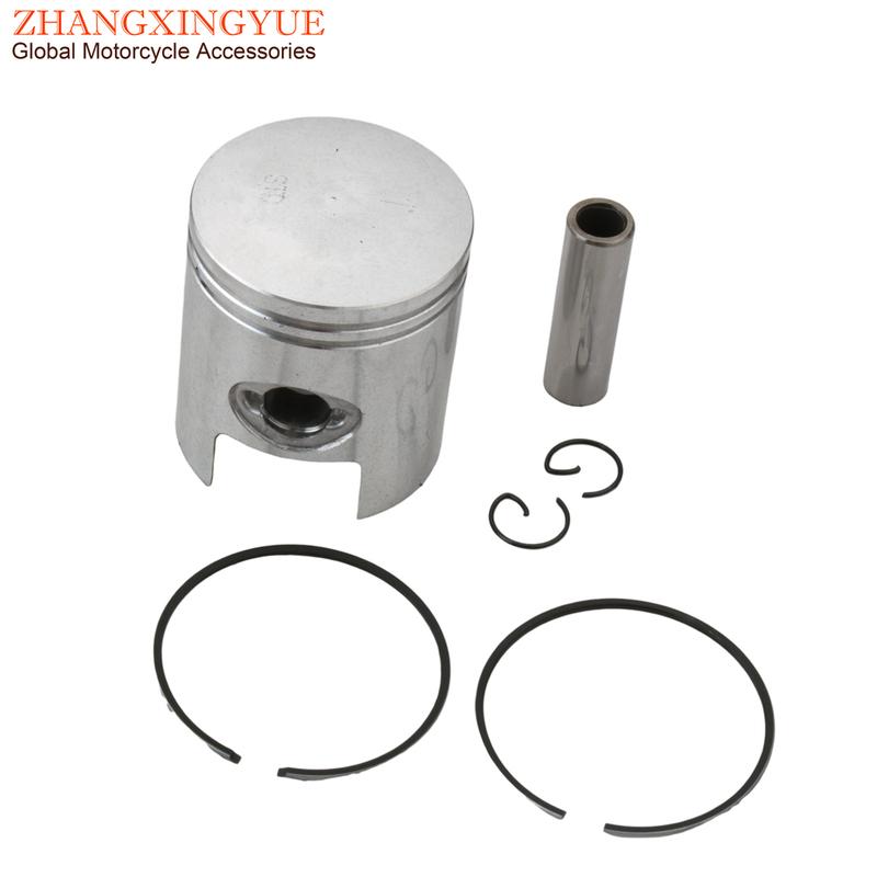Scooter 70cc Big Bore Cylinder Kit For Piaggio 50 Nrg Extreme Rst Mc2 Zip Sp 50cc 2-Stroke 100080560 47mm 12mm